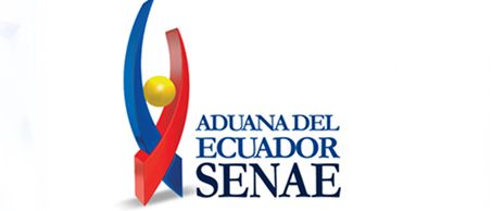 Aduana del Ecuador SENAE - Envíos de USA a Ecuador Logotipo de la Aduana del Ecuador SENAE para operaciones de envíos desde USA